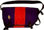 purple and orange timbuk2 bag